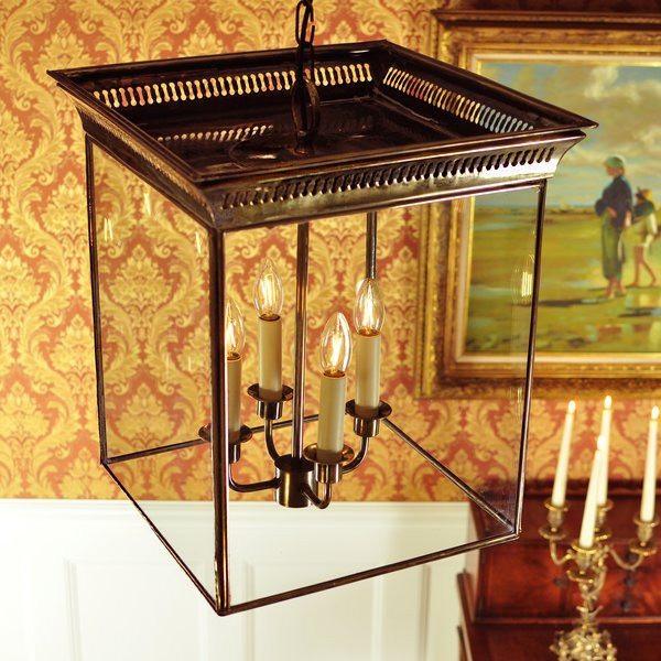 Classic Reproductions Belgravia Hanging Lantern (Large) - London Lighting - 5