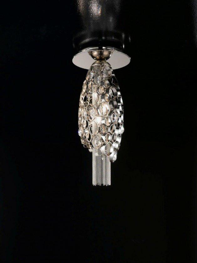 Chrysalis Small Ceiling Light with LED in Base