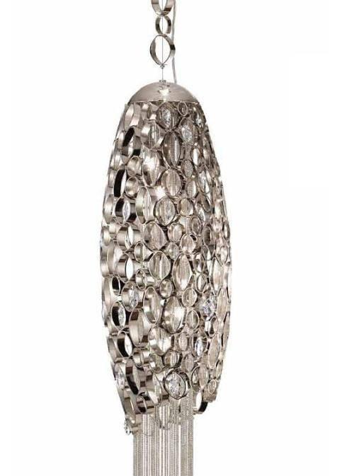 Chrysalis Small Suspension Pendant with LED in Base