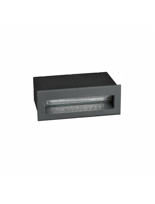 KRY Dark Grey Aluminium Outdoor Step Light - ID 11267