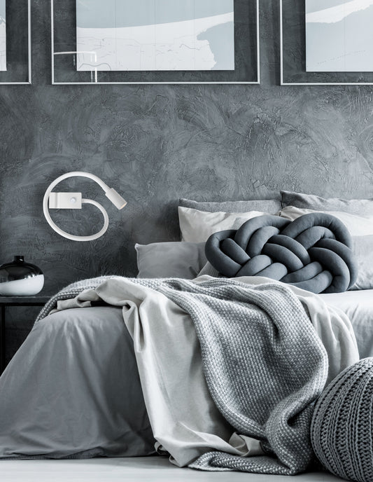 White Flexible LED Bedside Wall Light - ID 8589