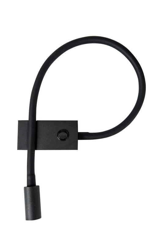 Black Flexible LED Bedside Wall Light - ID 8592