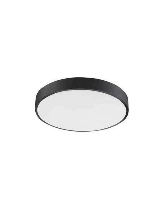 HAD Diffused Sandy Black Aluminium Ceiling Disc Light - ID 10590