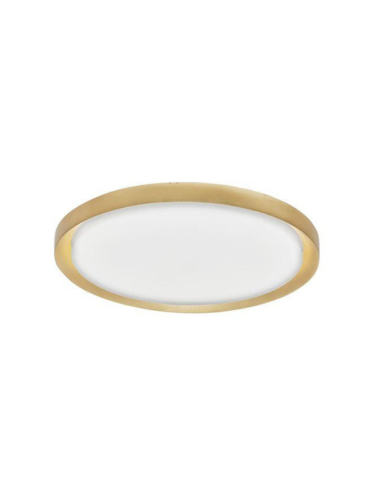TRO Diffused Gold Leaf Aluminium Large Ceiling Light - ID 10599