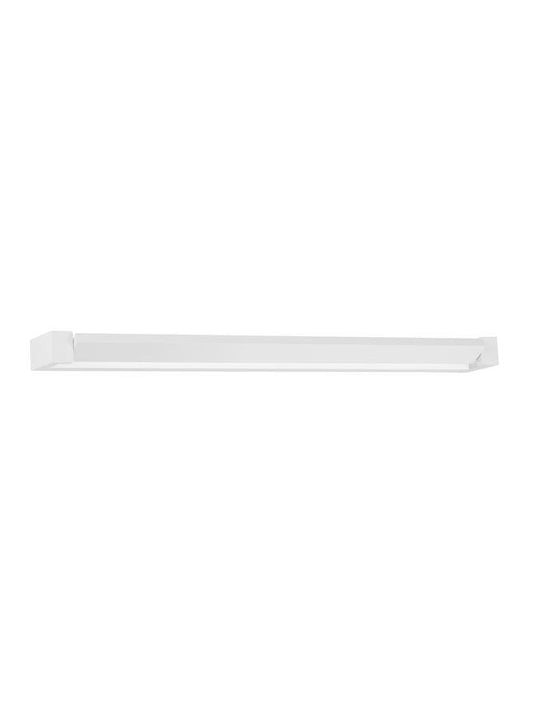 LIN Sandy White Aluminium & Acrylic Rotating Long Linear Wall Light - ID 10358