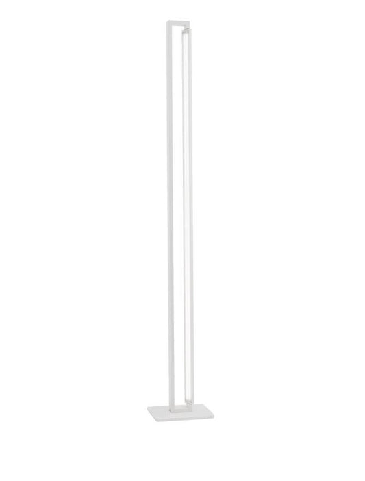 LIN Sandy White Aluminium & Acrylic Rotating Short Linear Floor Light - ID 10360