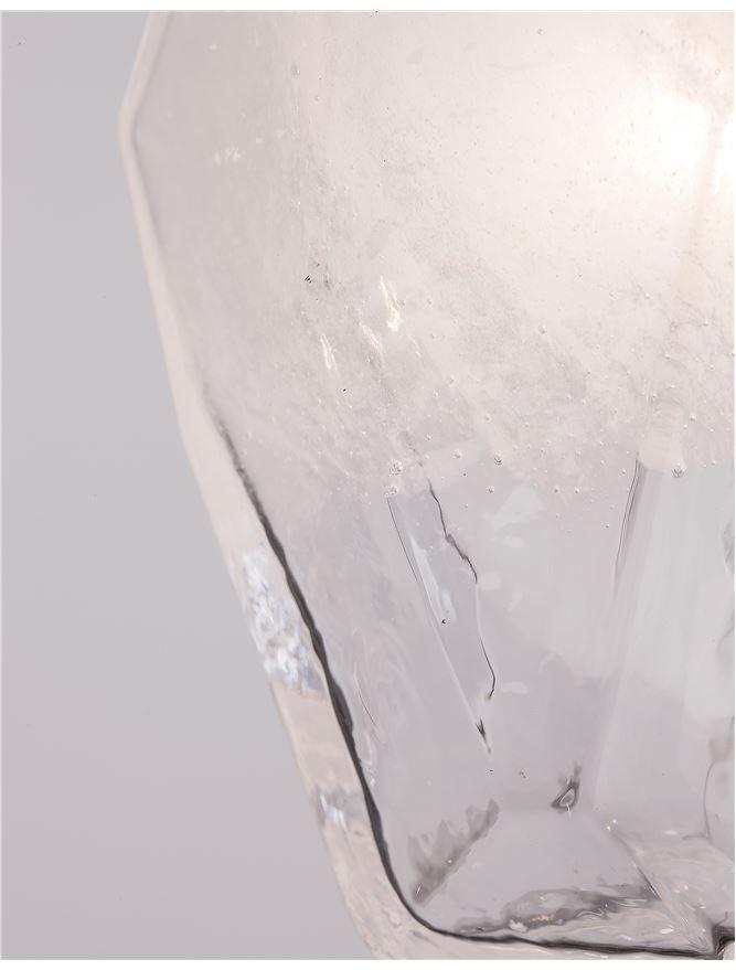 ICE Gradient Glass Ice Crystal Single Pendant - ID 10624