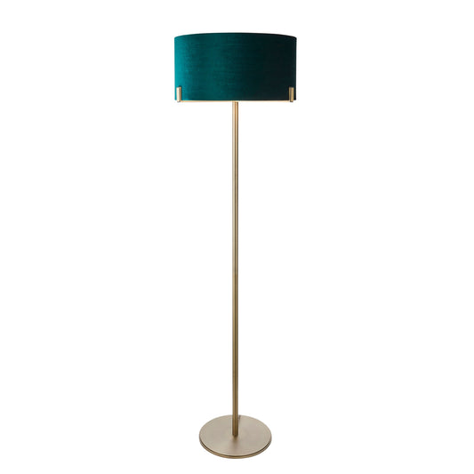 MBL Burwood Floor Lamp In Antique Brass - ID 11617