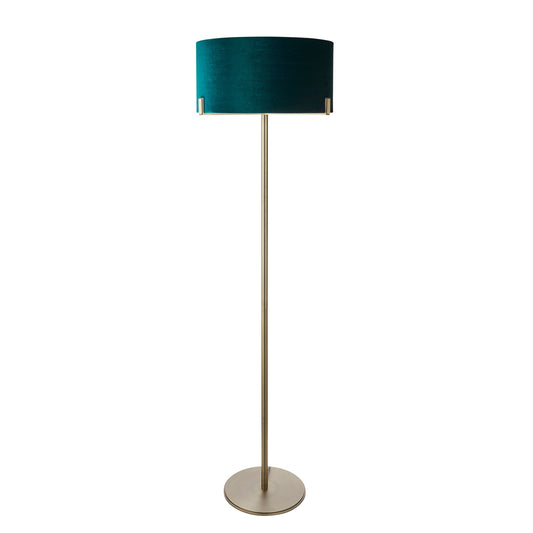 MBL Burwood Floor Lamp In Antique Brass - ID 11617