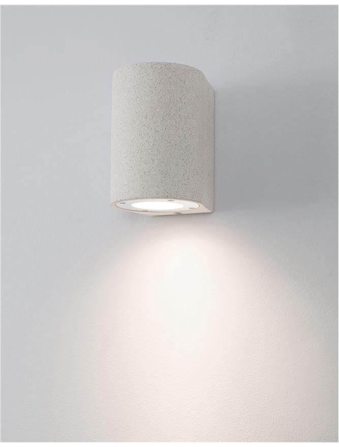 LID White Sandstone Outdoor Down Light - ID 10858
