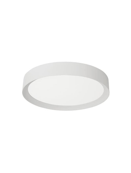 LUT Diffused Sandy White Aluminium Domed Ceiling Light - ID 10593