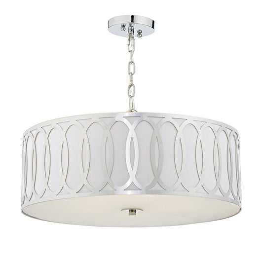 Acura Polished Chrome 5 Lights Pendant Light - London Lighting - 1