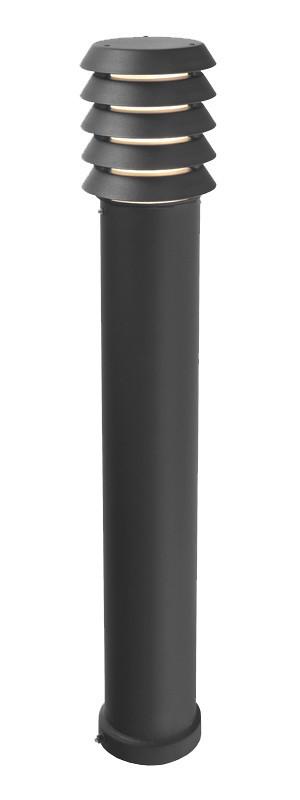Alta Large Bollard Black - London Lighting - 1