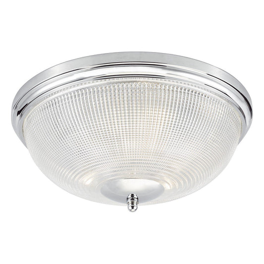 Maze Hill Polished Chrome and Glass Ceiling Light - ID 6858
