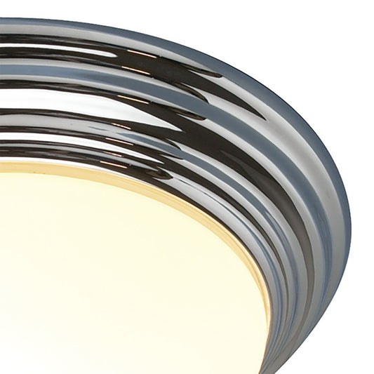 Barclay White Large Flush Light - London Lighting - 2