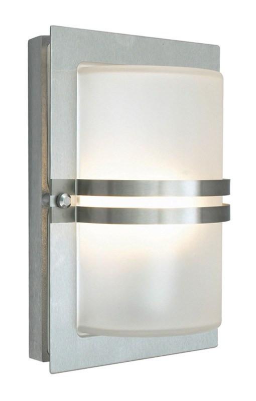 Basel Stainless Steel Outdoor Wall Light - London Lighting - 2