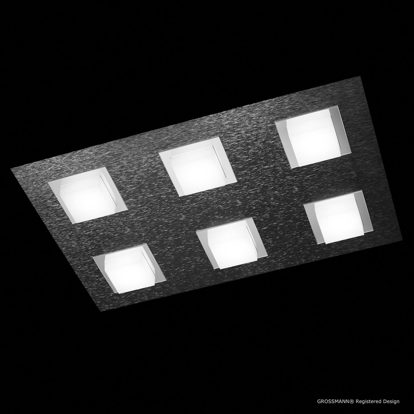 Grossmann BASIC Six Lamp Ceiling Light - Colour Options