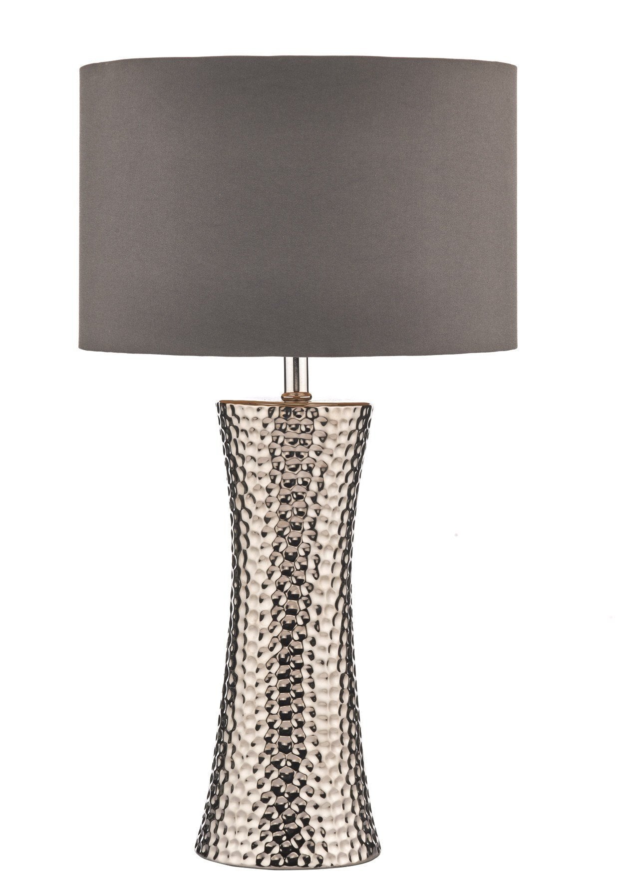 Bokara Table Lamp with Natural Cotton Shade - London Lighting - 1