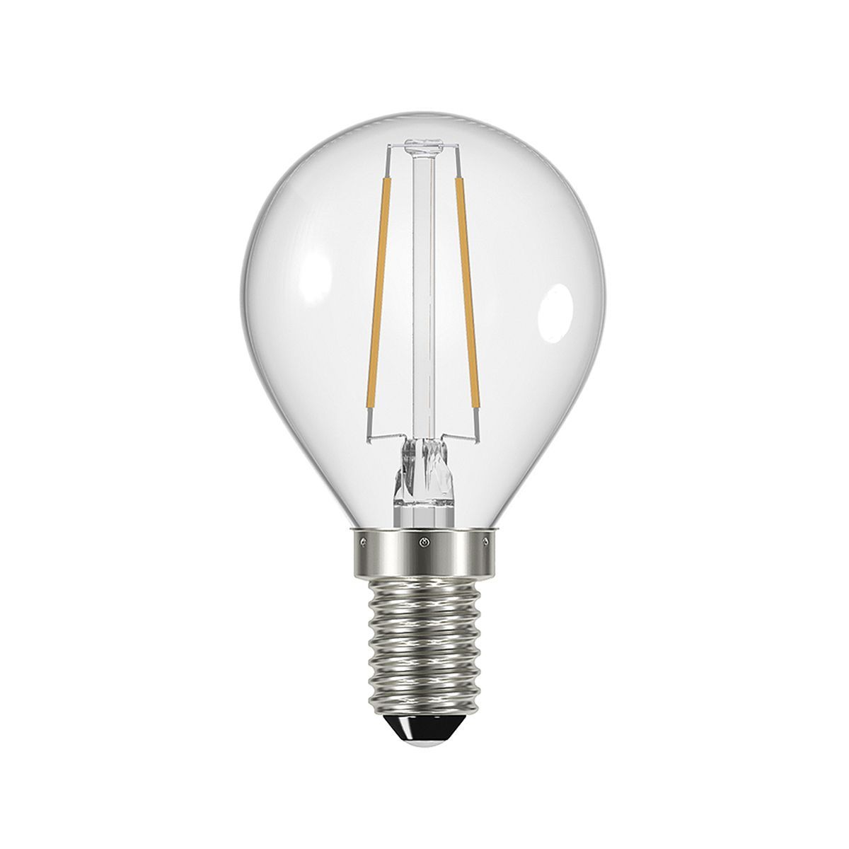 Clear Golf Ball Lamp Warm White 4W LED E14 - ID 9782