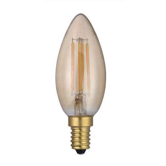 Vintage Candle Lamp Warm White 4W LED E14 - ID 9684