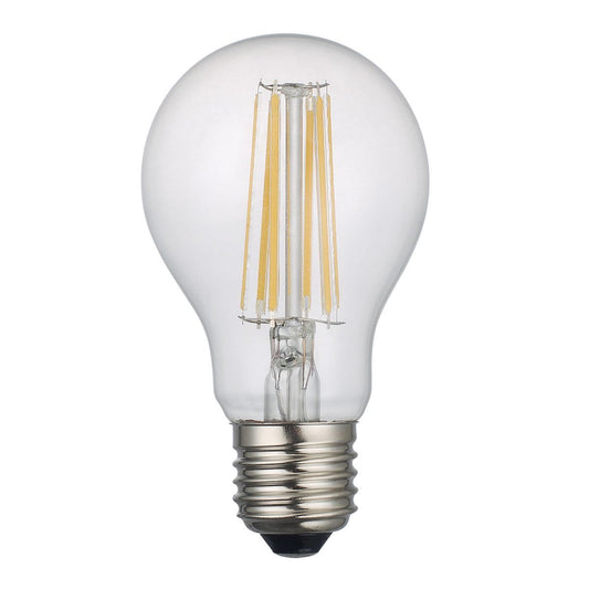 Clear GLS Lamp Warm White 8W LED E27 - ID 9824