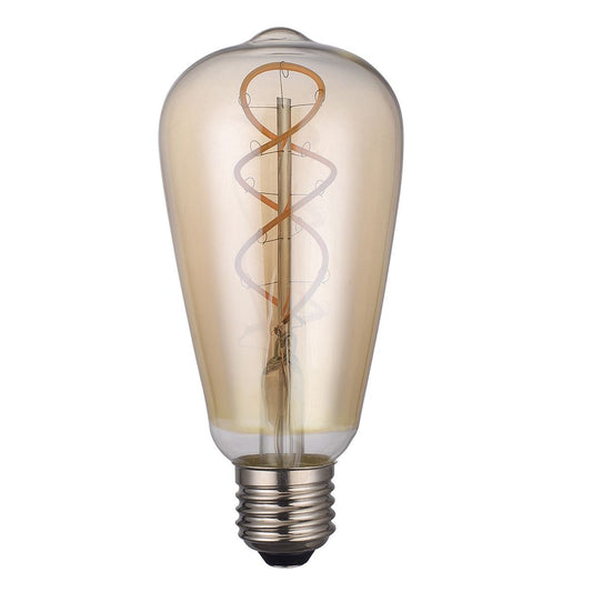 Vintage Loop Filament Lamp Warm White 4W LED E27 - ID 6712