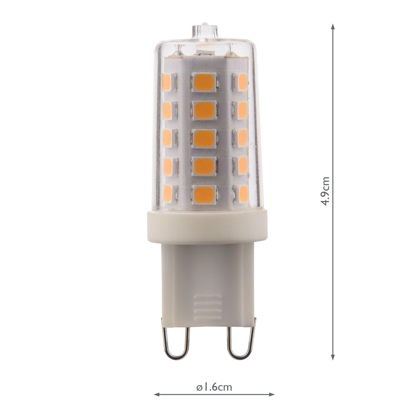 G9 Capsule Dimmable 3W LED Warm White - 10971