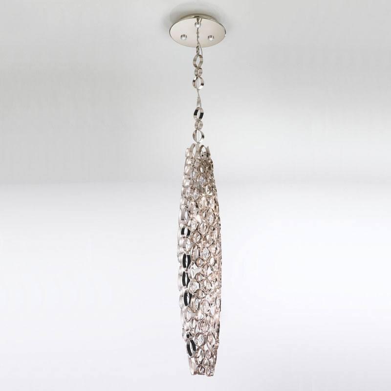 Chrysalis Suspension Pendant with LED in Base