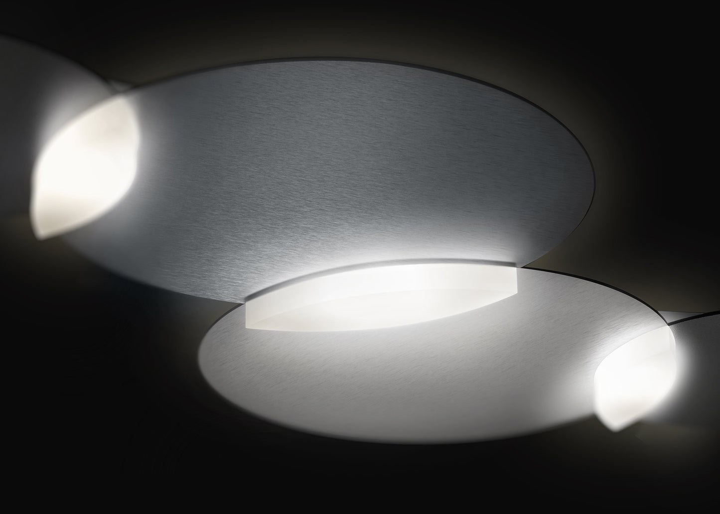 Grossmann CIRC Three Lamp Wall / Ceiling Light - Colour Options ID 11327 11328