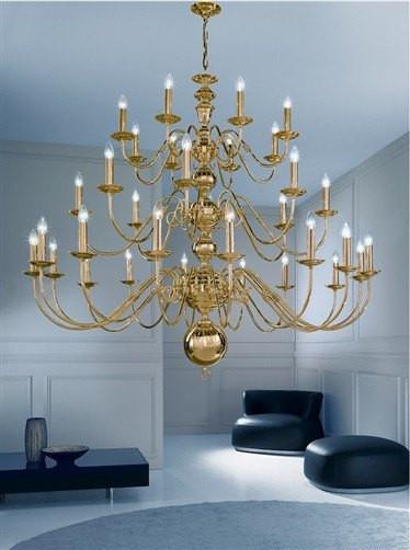 Delft 32 Arm Ceiling Light - London Lighting - 1