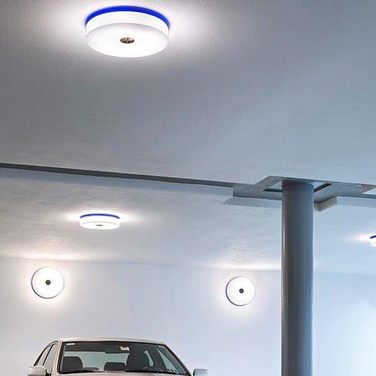 FLOS Button HL with Opal White Glass Wall or Ceiling – The Lighting Centre Guildford LTD