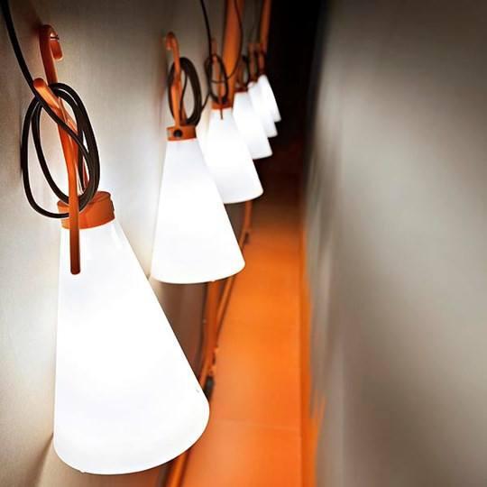 FLOS May Day Orange Table Lamp - London Lighting - 9