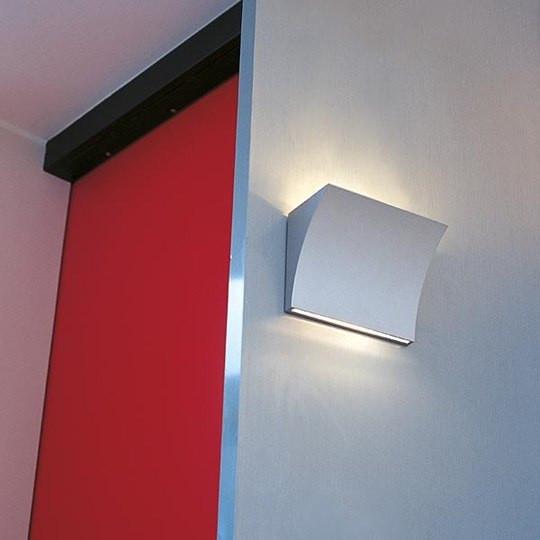 FLOS Pochette Up/Down Chrome Wall Light - London Lighting - 4