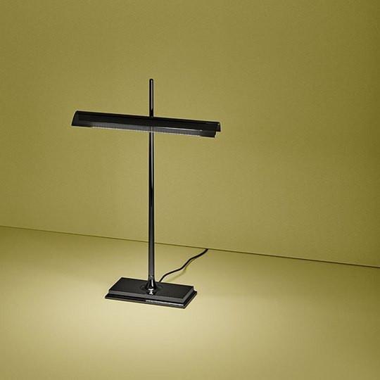 FLOS Goldman Nickel/Fumee Table Lamp - London Lighting - 3