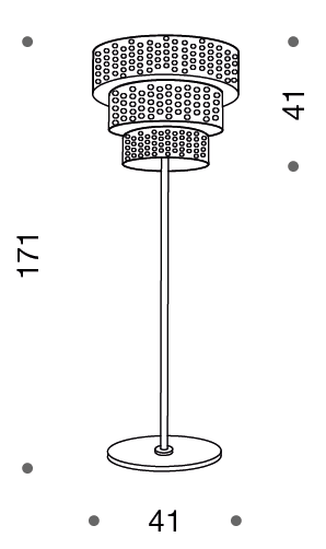 Capitonne 171cm Floor Lamp