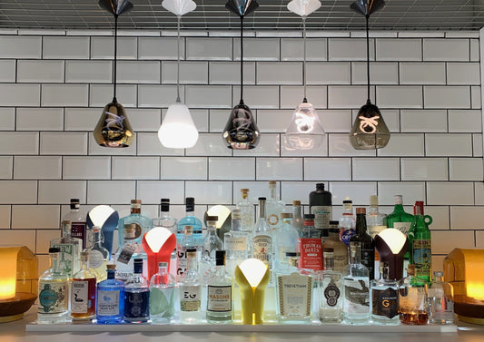 Conical Opal Glass Pendant - ID 11259