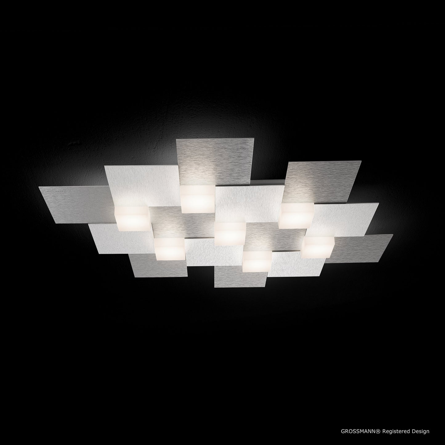 Grossmann CREO Seven Lamp Ceiling Light - Colour Options