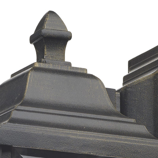 Doyle Black Wall Bracket Lantern - London Lighting - 2