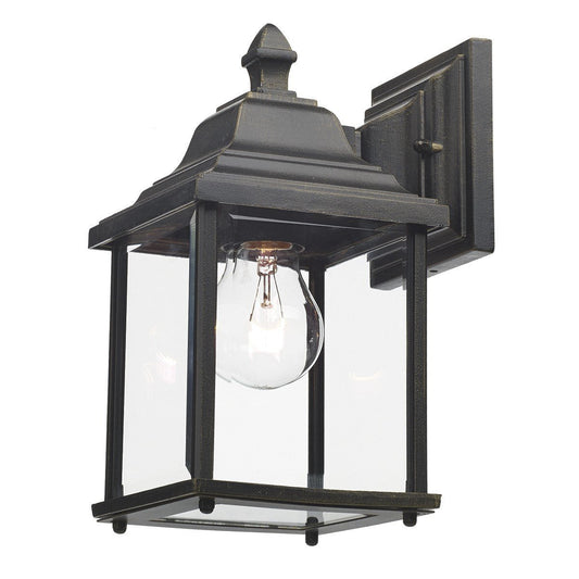 Doyle Black Wall Bracket Lantern - London Lighting - 1