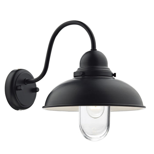 Dynamo Black 1 Light Wall Bracket - London Lighting - 1