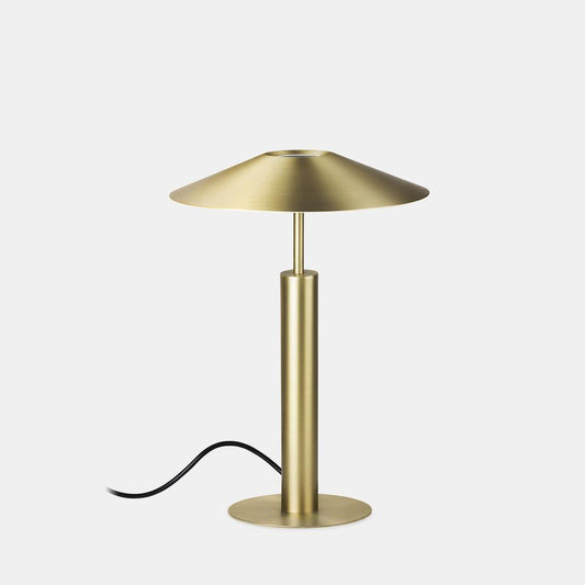 HAT Matt Gold Up & Down Diffused Table Light - ID 10734