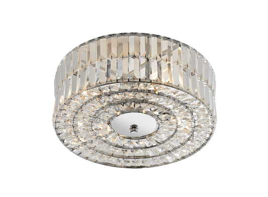 Errol Polished Chrome Ceiling Light - London Lighting - 1
