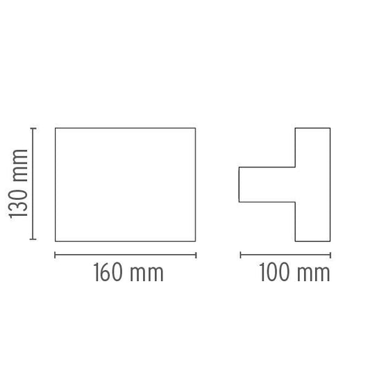 FLOS Tight Light White Wall Light - London Lighting - 2