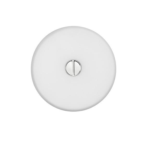 FLOS Mini Button + Glass Diffuser Wall or Ceiling Light - London Lighting - 1