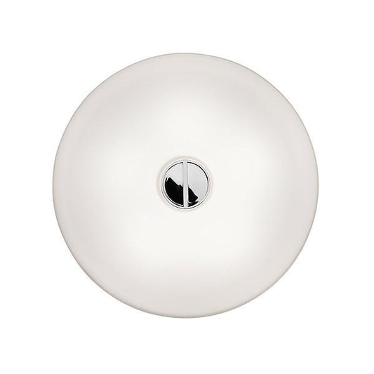FLOS Button HL with Opal White Glass Wall or Ceiling Light - London Lighting - 1