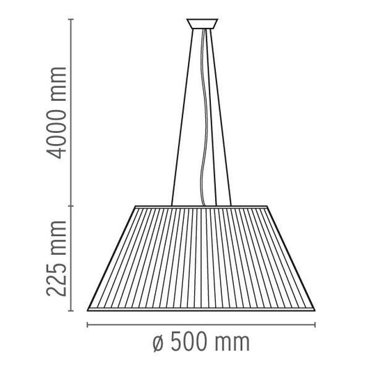 FLOS Romeo Moon S2 Glass Suspension Pendant - London Lighting - 2