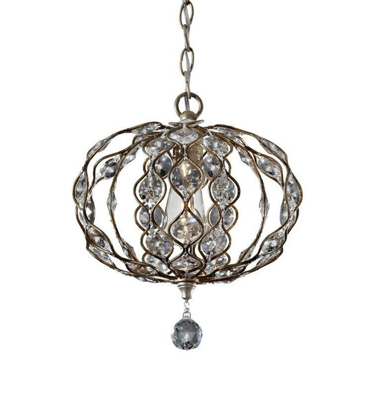 Feiss Leila 1 Light Mini Chandelier - London Lighting - 1