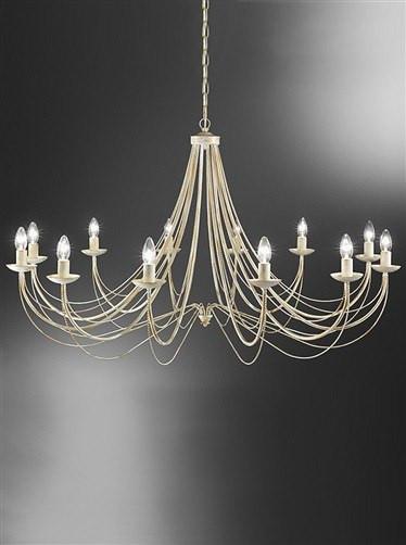 Philly 12 Arm Ceiling Light - London Lighting - 1