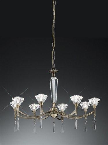 Desian 8 Arm Crystal Chandelier - London Lighting - 2