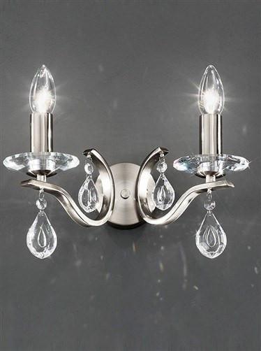 Willow 2 Arm Wall Bracket - London Lighting - 1